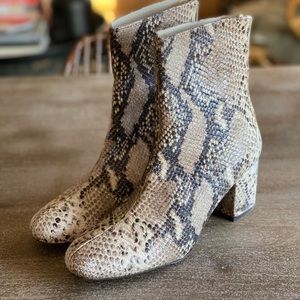 Free People Cecile leather booties | 9